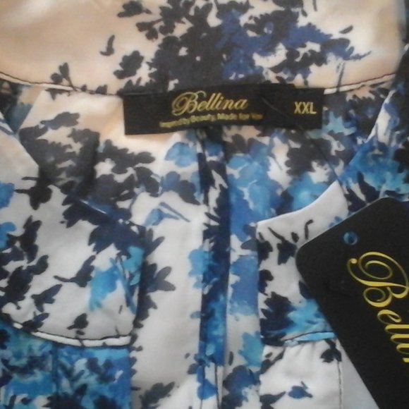 Bellina Chiffon Top, XXL, NWT - Picture 6 of 6